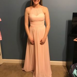 Bridesmaid dress that has been worn once.